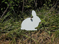 Rabbit Hanger Gong Target - 3/8" Thick AR500 1 piece(FREE SHIPPING!)