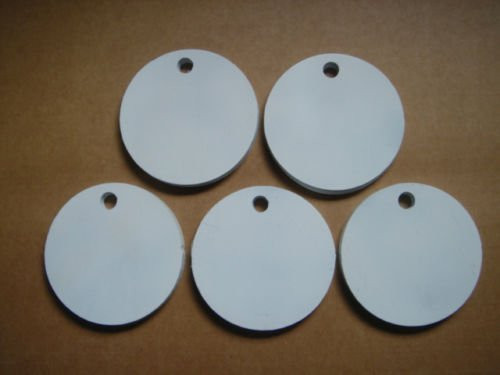 Set of Five Round Hangers 3/8 Inch Thick AR500 Steel NRA Action Pistol  Plates (FREE SHIPPING!) - Quality Targets Inc