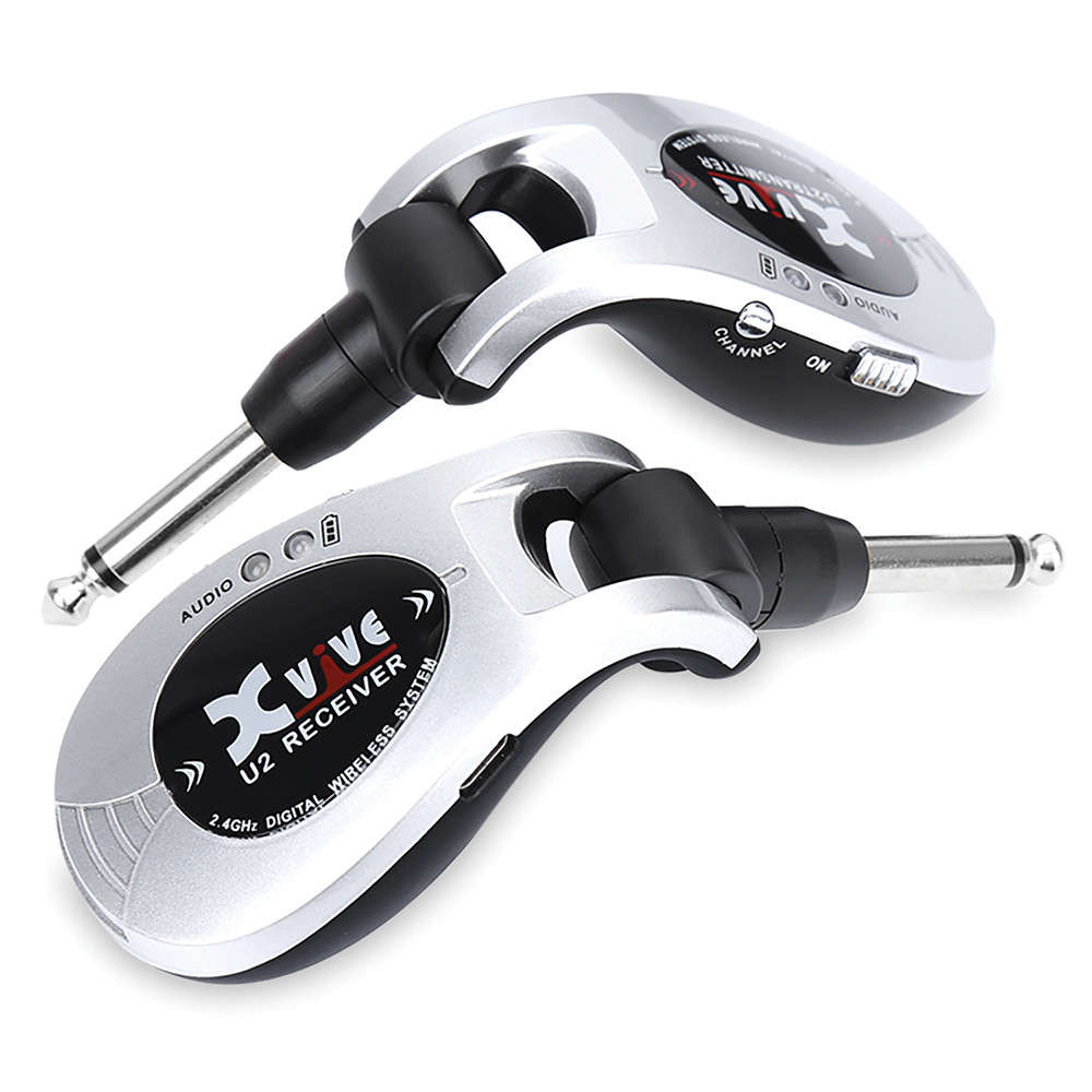 XVIVE WIRELESS GUITAR TRANSMITTER SILVER