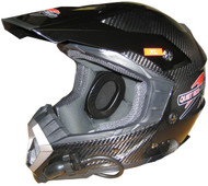 Quiet Rides Carbon Fiber Motocross Helmet