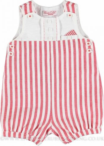 Mayoral Red And White Striped Overalls Birdie And Bo S
