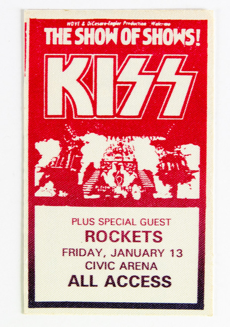 backstage pass game kiss