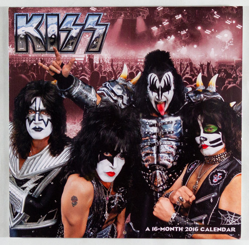 KISS Calendar - 2016, (sealed) - KISS Museum