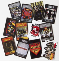 KISS Stickers - Rock Tags Stickers, SINGLES