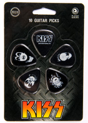 KISS Guitar Picks - KISS Guitar Pick set of 10 (First Album)