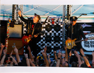 Cheap Trick on KISS Kruise Photo - New Makeup Era, 8x10 - METALLIC PRINT, MP04