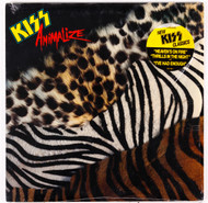 KISS Vinyl Record LP - Animalize, open w/hype sticker