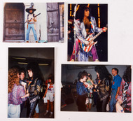 KISS Photos - Miscellaneous candids from the '80s, (set of 4), SF13