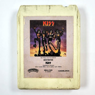 KISS 8-Track Tape - Destroyer (white, untested)