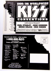 KISS Postcards - 1995-'96 KISS Convention Postcard