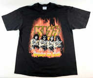 KISS Shirt - Psycho As Hell (Size L)