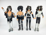 KISS Mego Doll Figures 1978, Set of 4 (No Box)
