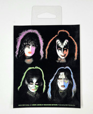 KISS Sticker - Solo Album Faces