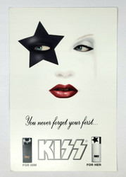 KISS Him/Her Postcard