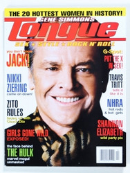 KISS Magazine - Gene Simmons Tongue Spring '03, Jack Nicholson.
