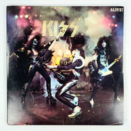 KISS Vinyl Record - Alive! Gatefold, 2 LP w/ Booklet (8/10 Cover)