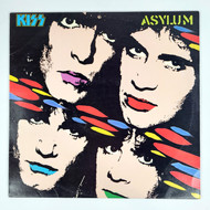 KISS Vinyl Record - Asylum, w/ Clear Inner Sleeve (7/10)