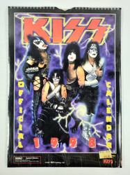 KISS Calendar - 1998, U.S. (Sealed)