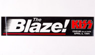 KISS Sticker - The Blaze 1994, Chicago