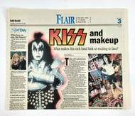 KISS Newspaper - Daily Herald, Chicago 1998