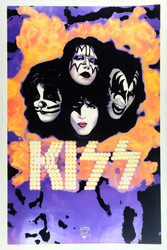 KISS Blacklight Poster - You Wanted The Best, 1995 (9/10)