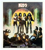 KISS Sticker - Poster Put-Ons, Love Gun 1977