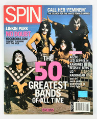 KISS Magazine - Spin, The 50 Greatest Bands (February 2002)