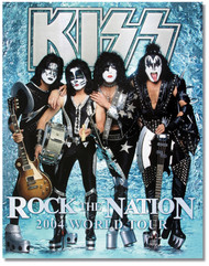 KISS Tourbook - Rock The Nation, 2004