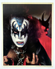 KISS Army Kit Photo - Gene 8x10 (Solo Album Kit, 1978)