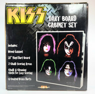 KISS Dart Board Cabinet Set (SEALED)