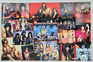 KISS Magazine Poster - Through The Years with KISS, Hit Parader (Double-Sided, Revenge)
