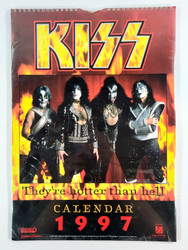 KISS Calendar - 1997, U.S. (Sealed)