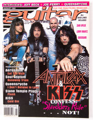 KISS Magazine - Anthrax & KISS, Guitar 1993