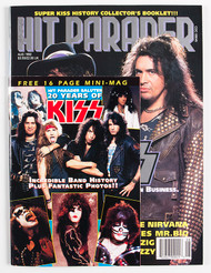 KISS Magazine - Hit Parader, August 1992 (w/ Free Mini Magazine)