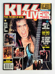 KISS Magazine - KISS Live 1974 to 1993 (Loose Poster)