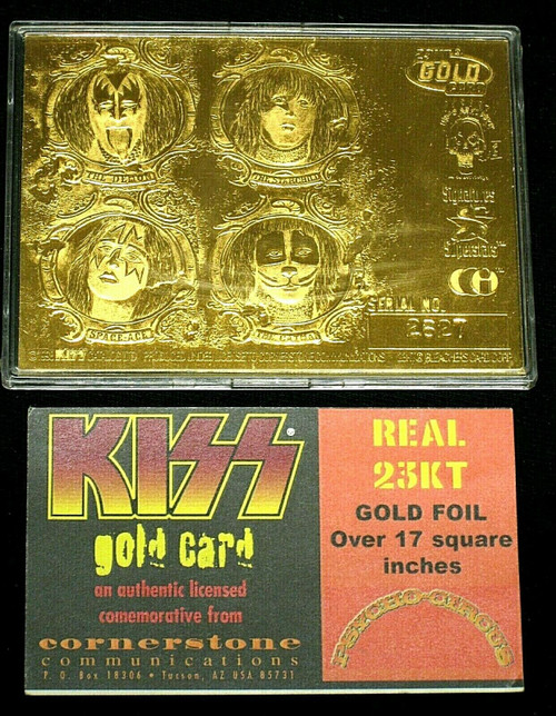 kiss tour edition trading cards