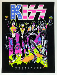 KISS Blacklight Poster - USA Destroyer (174/500)