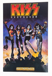 KISS Promo Poster - Destroyer 45th Anniversary