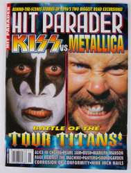 KISS Magazine - Hit Parader KISS vs Metallica (1996)