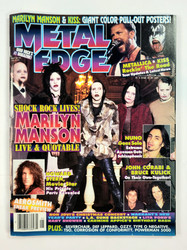 KISS Magazine - Metal Edge, Marilyn Manson & KISS (May 1997)