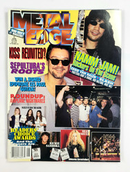 KISS Magazine - Metal Edge, KISS Reunited? (June 1996)