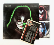 KISS Vinyl Record - Peter Criss 1978 Solo Album w/ Order Form (No Poster)