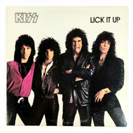 KISS Vinyl Record - Lick It Up (8/10)
