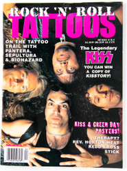 KISS Magazine -  Rock 'N' Roll Tattoos 1995