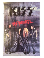 KISS Poster - Revenge, Mercury Records 1992 (8/10)