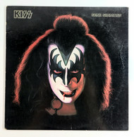 KISS Vinyl Record - Gene Simmons 1978 Solo Album w/ Sleeve & Order Form (No Poster)