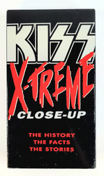 KISS VHS Tape - X-Treme Close-Up (Open)