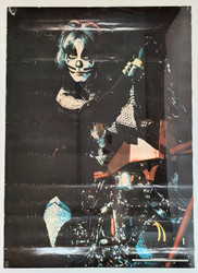 KISS Poster - Peter Criss Motorcycle, Aucoin 1977 (6/10)