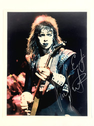 KISS Autograph - Vinnie Vincent 8x10 Photograph