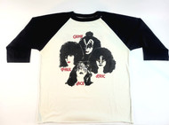 KISS T-Shirt - Raglan Jersey Australia Tour, 1980 (VERY RARE)